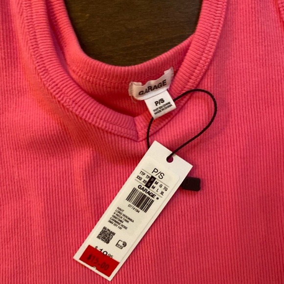 Pink Garage Tank Top - Picture 2 of 2